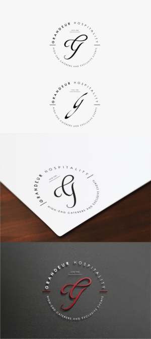 Diseño de Logo por IMilenovic para Grandeur Hospitality | Diseño: #26043327