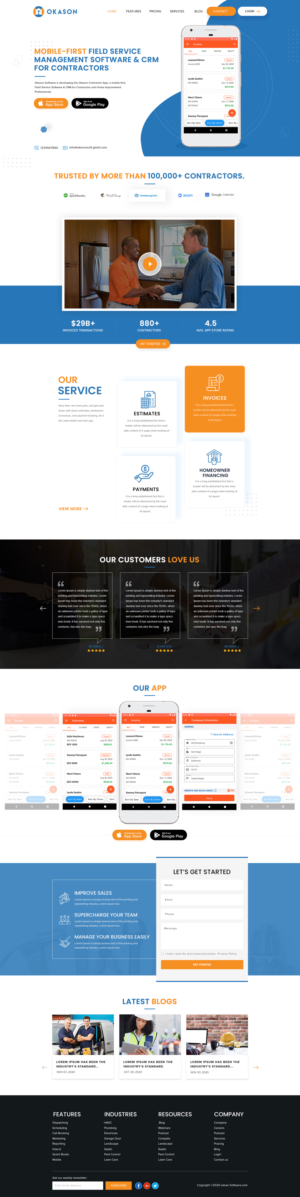 Web Design by pnfnetworkz for Okason Software | Design #26051916