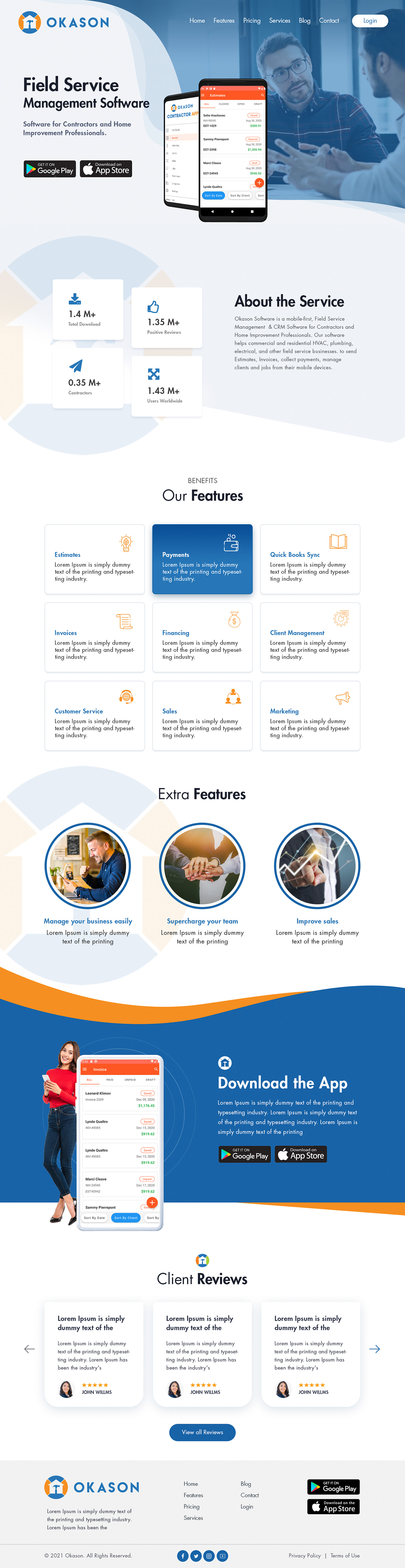 Diseño Web por Shijo John para Okason Software | Diseño #26065501