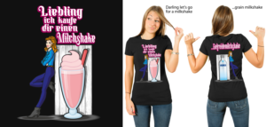 Alcoholic Party Shirt Contest - many followed orders | Diseño de Camiseta por Al Pech