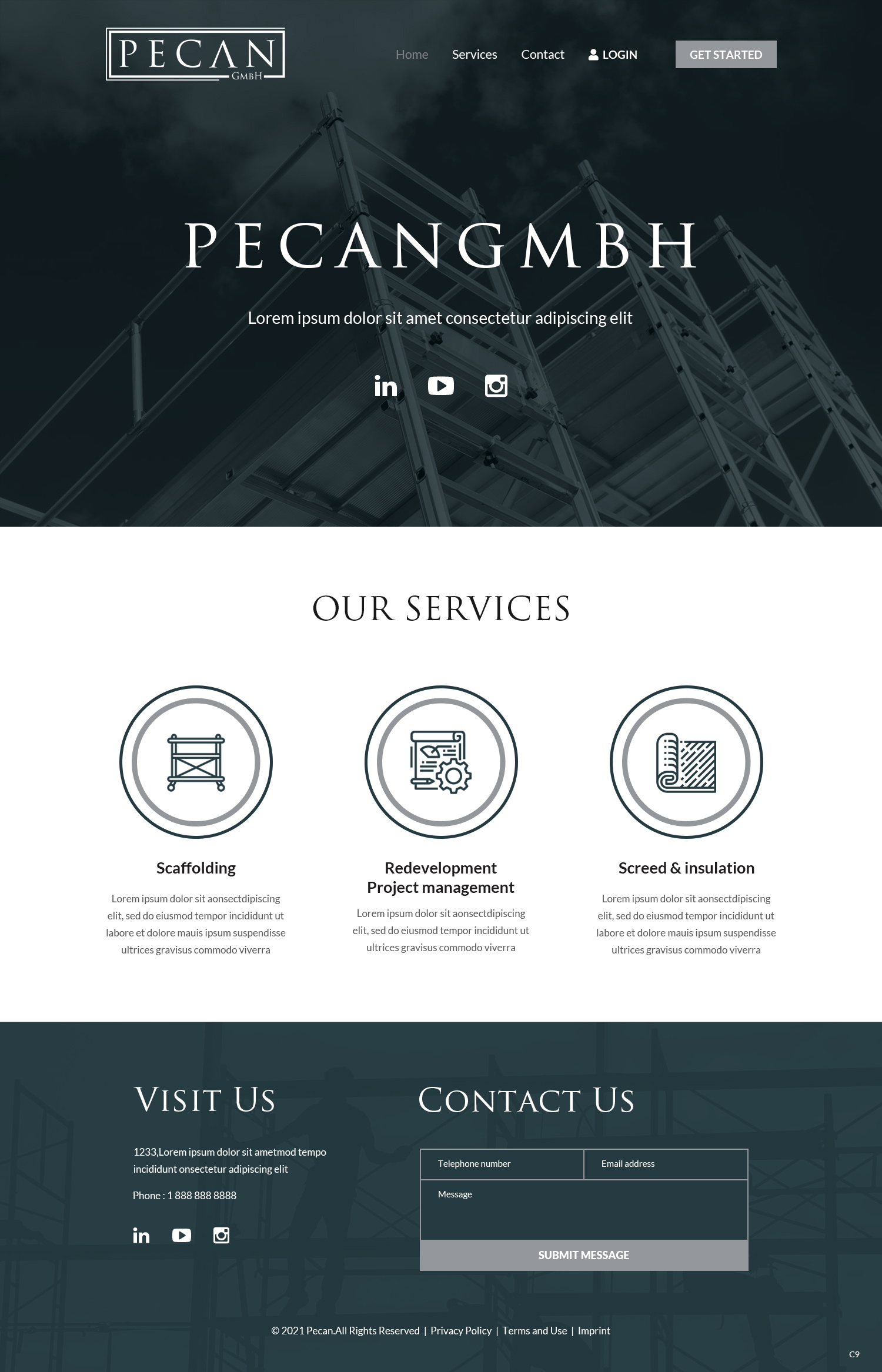 Design Wix par pb pour Riedl Bauservice GmbH | Design #26049074