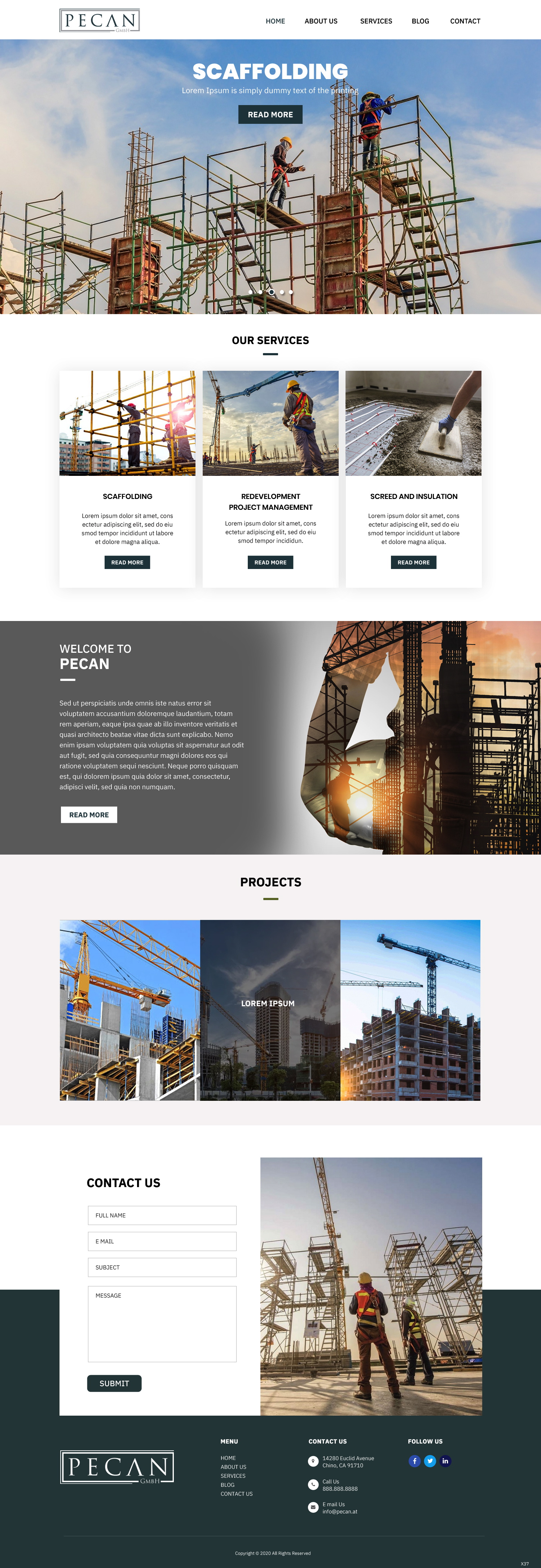 Wix Design by pb for Riedl Bauservice GmbH | Design #26049080