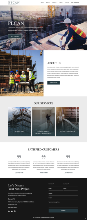 Wix Design by pb for Riedl Bauservice GmbH | Design: #26049082