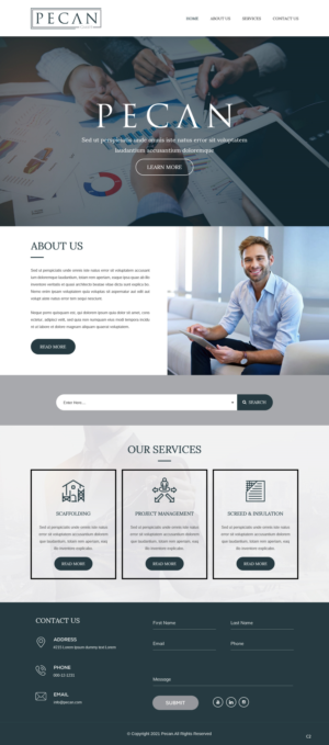 Wix Design by pb for Riedl Bauservice GmbH | Design: #26074316
