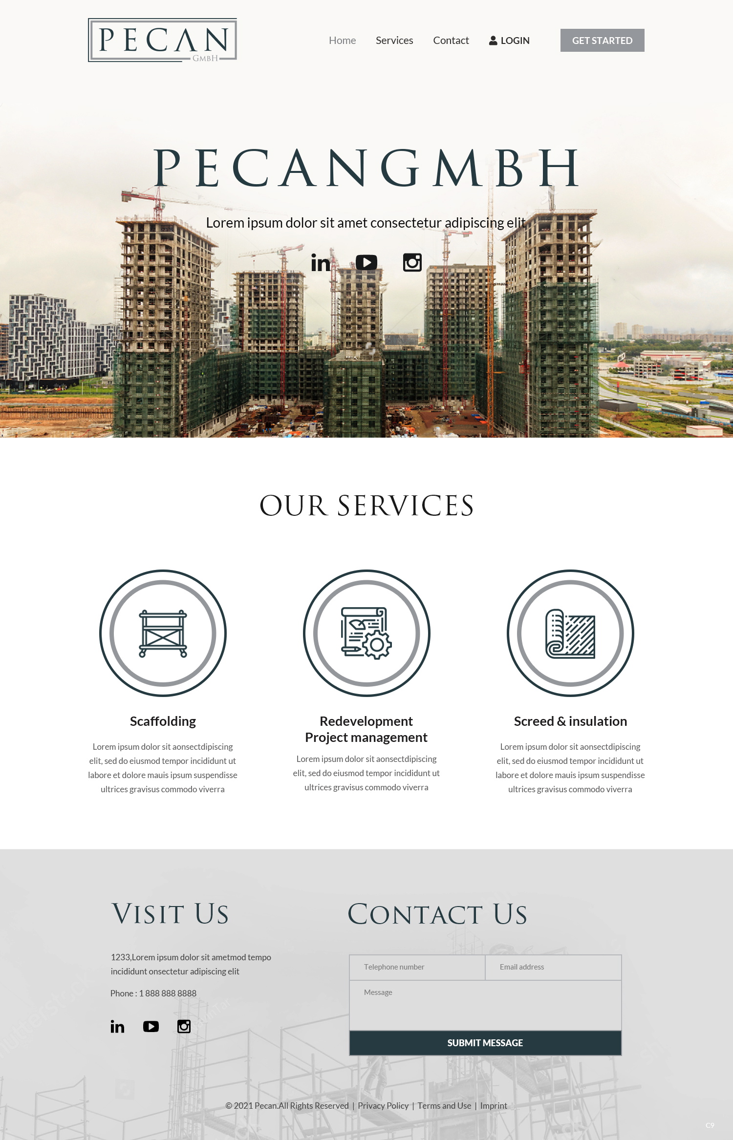 Design Wix par pb pour Riedl Bauservice GmbH | Design #26074317