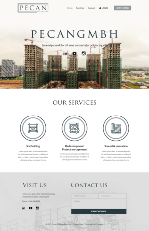 Wix Design by pb for Riedl Bauservice GmbH | Design: #26074317