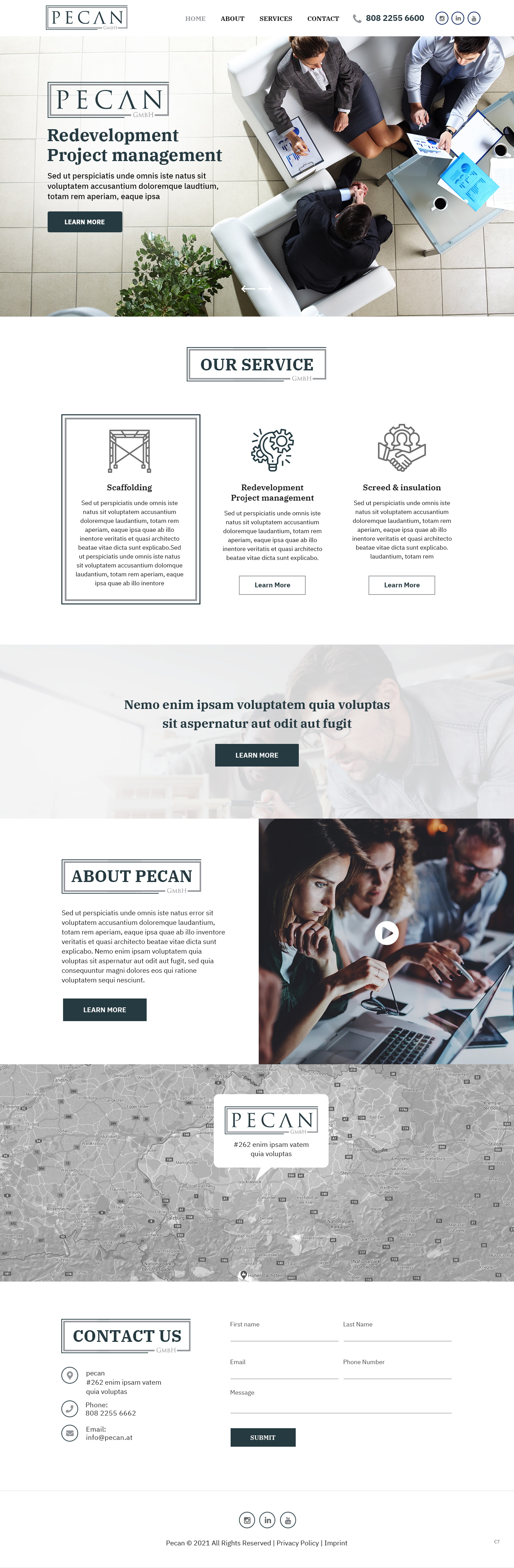 Wix Design by pb for Riedl Bauservice GmbH | Design: #26074319