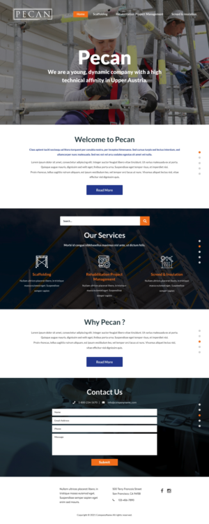 Wix Design by pb for Riedl Bauservice GmbH | Design: #26080871