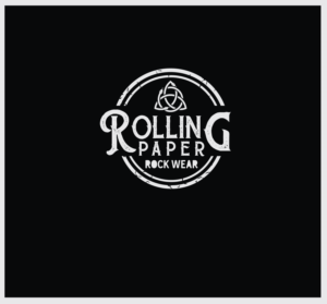 Rolling Paper - Rock Wear | Diseño de Logo por angelonyamu