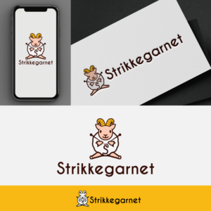 Strikkegarnet | Logo-Design von ICKE