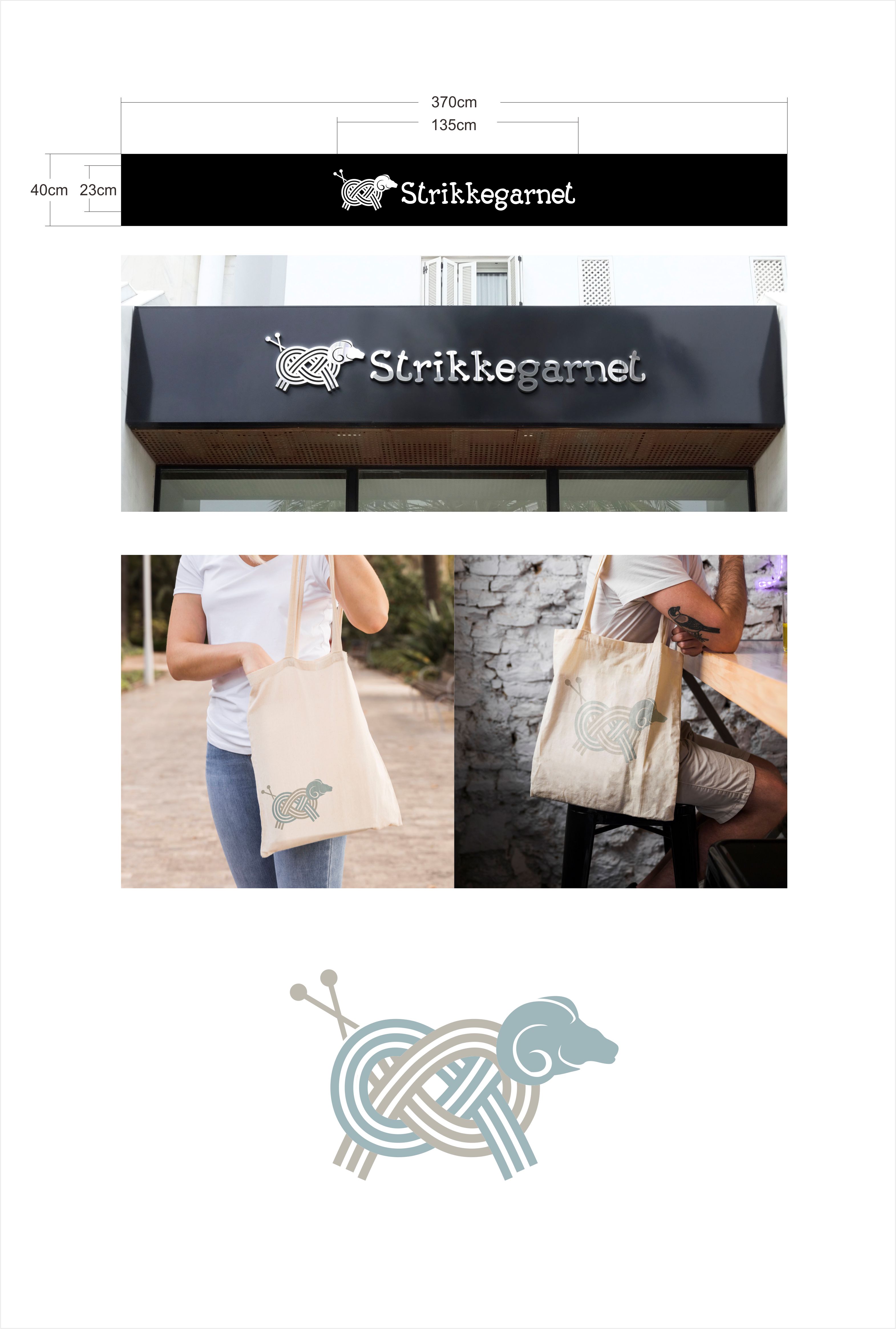 Diseño de Logo por vta para Strikkegarnet | Diseño #26075372