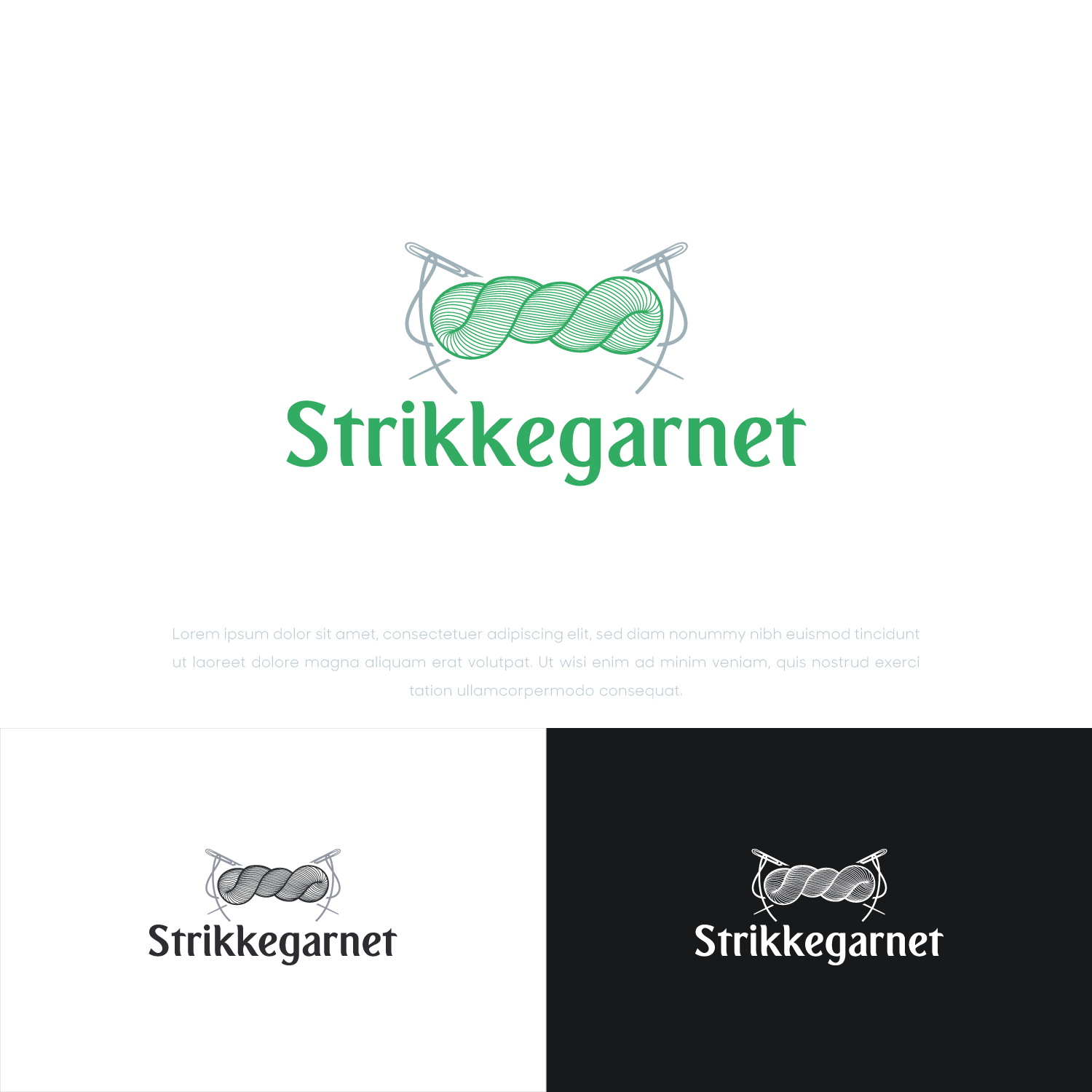 Design de Logo par SlashGrid pour Strikkegarnet | Design #26043383
