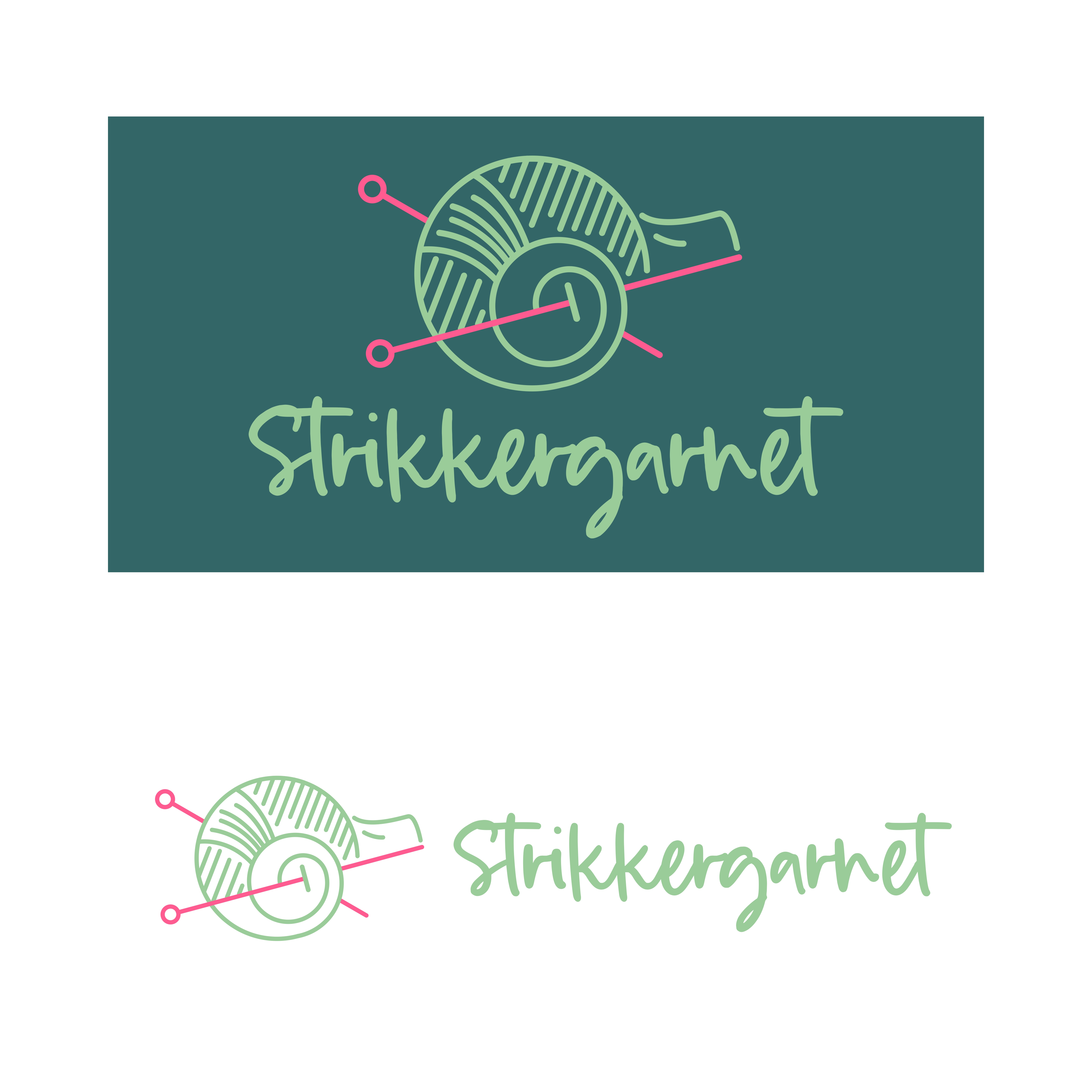 Logo Design by Sergio Medina for Strikkegarnet | Design #26048328