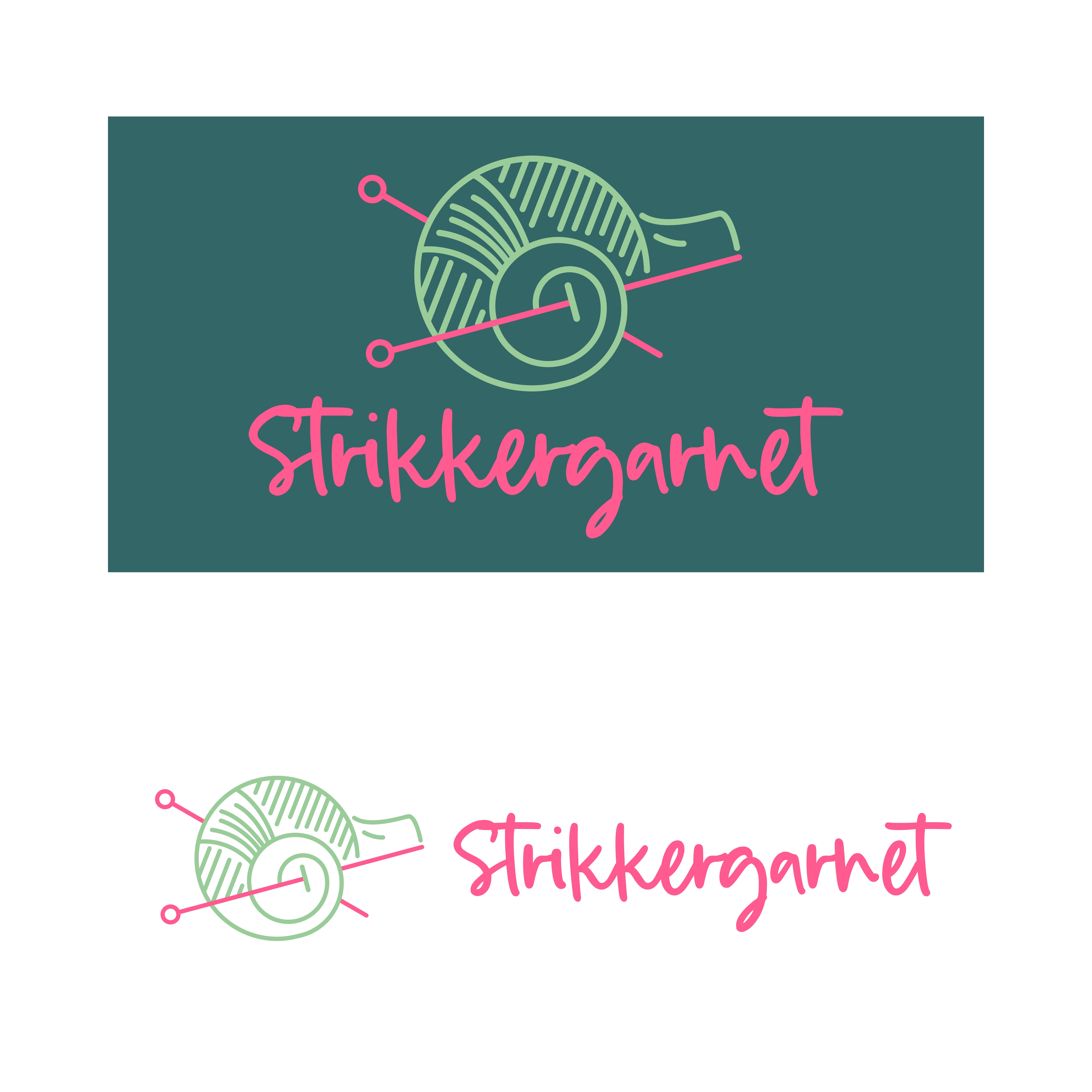 Logo Design by Sergio Medina for Strikkegarnet | Design #26048329
