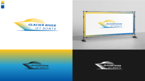 Glacier River Jet Boats | Diseño de Logo por Dheva