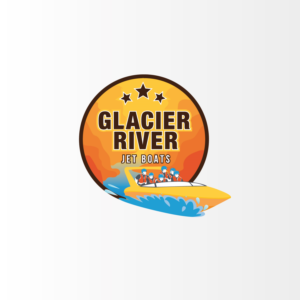 Glacier River Jet Boats | Logo-Design von Maxo-Biz