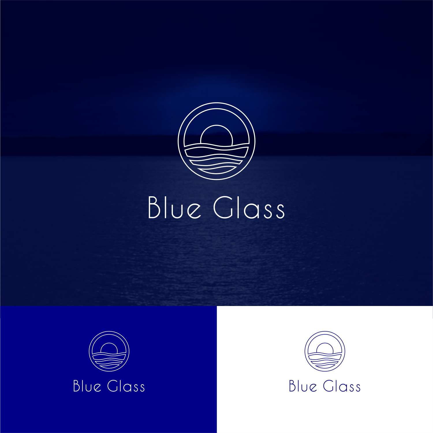 Logo Design by ThiagoB for Blue Glass Production | Design #26044368
