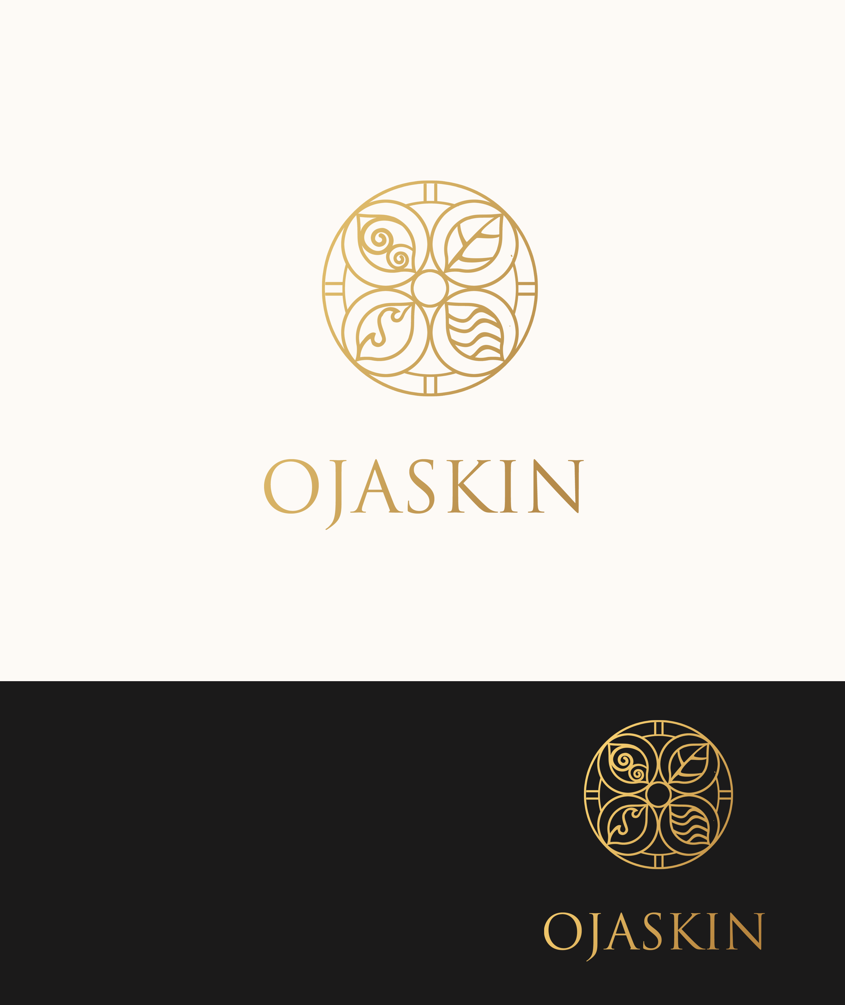 Logo Design by Ana Gocheva for Ojaskin | Design #26043846