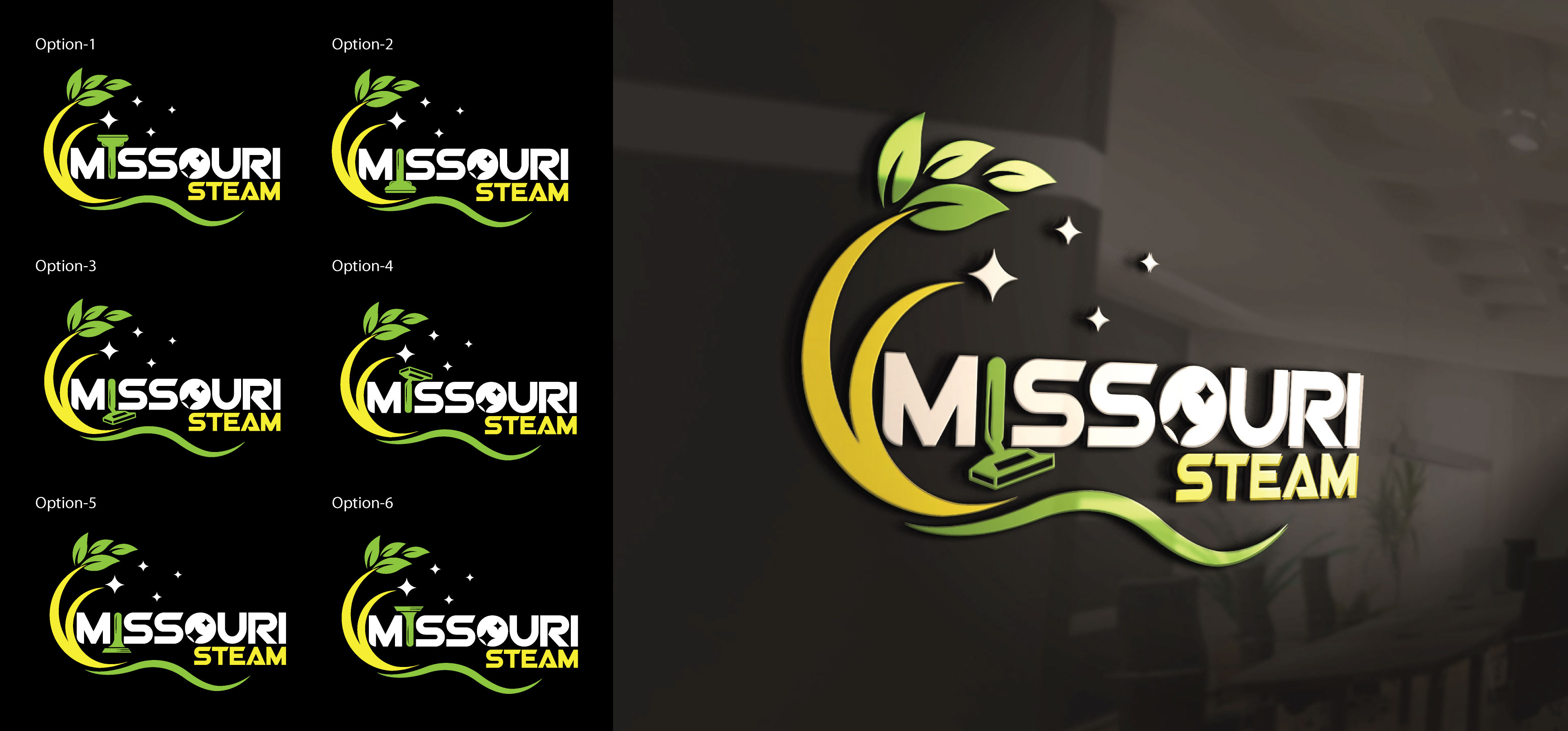 Logo Design by u2square for Missouri steam | Design #26051960