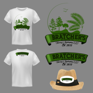 T-shirt Design by GAPM for Bratcher's Nursery & Landscaping LLC | Design: #26064791