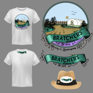T-shirt Design by GAPM for Bratcher's Nursery & Landscaping LLC | Design: #26070386