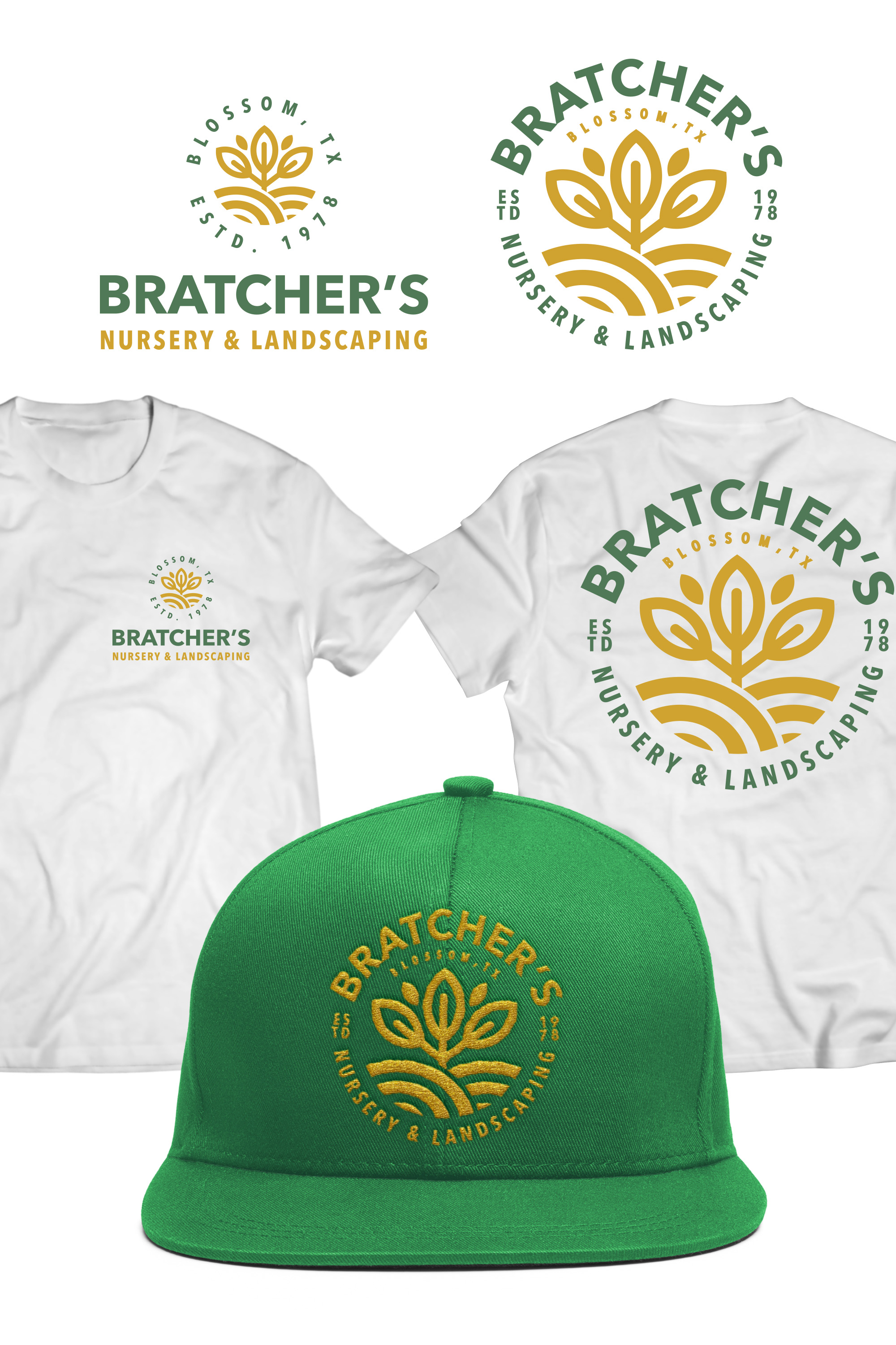 T-shirt Design by simple mind for Bratcher's Nursery & Landscaping LLC | Design #26184888
