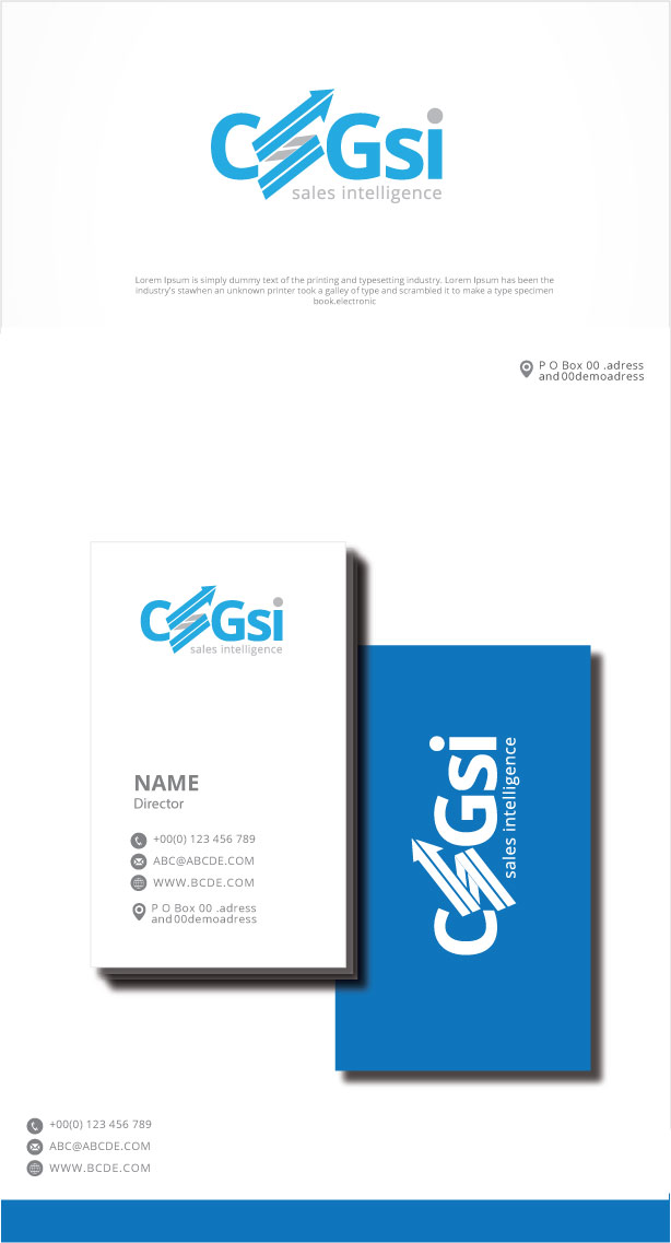 Logo Design by graphicevolution for Sales Intel | Design #26047083