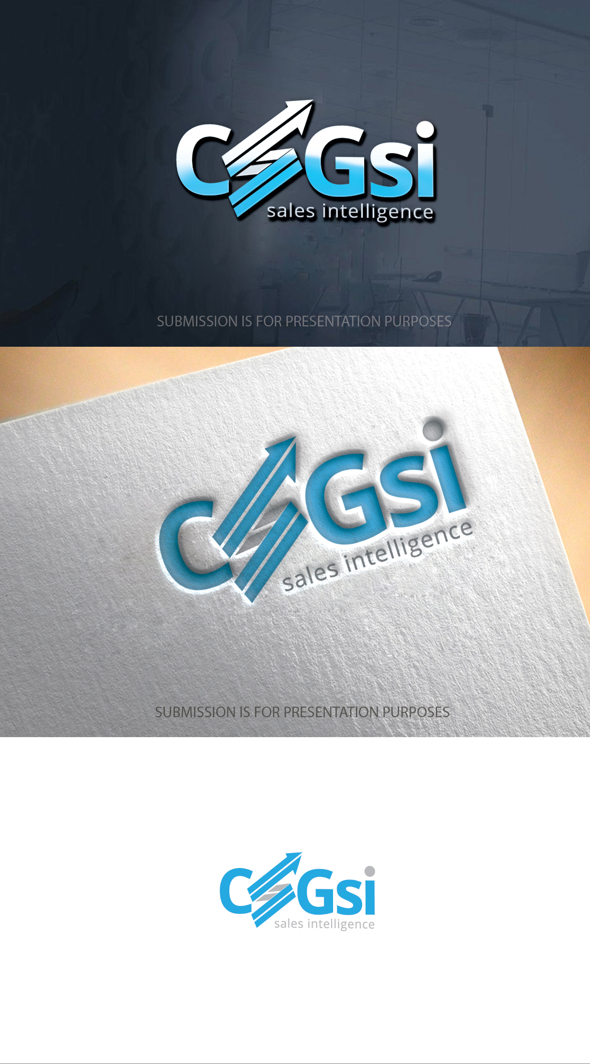 Logo Design by graphicevolution for Sales Intel | Design #26047084