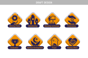 Create brand assets for a Volunteer Programme - Elevate | Diseño Gráfico por MDesigns ™
