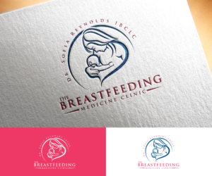 The Breastfeeding Medicine Clinic  +/-  Dr. Sofia Reynolds IBCLC | Logo Design by step forward 2