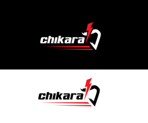 the Japanese character for chikara, strength (STR) x speed (SPD). | Logo Design by FourtuneDesign