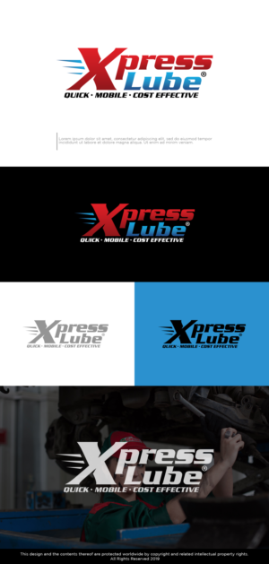 Xpress Lube | Logo Design by Kim Ji