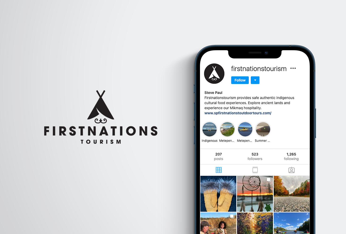 Logo Design by Filo F for SP First Nations Outdoor Tours | Design #26088775