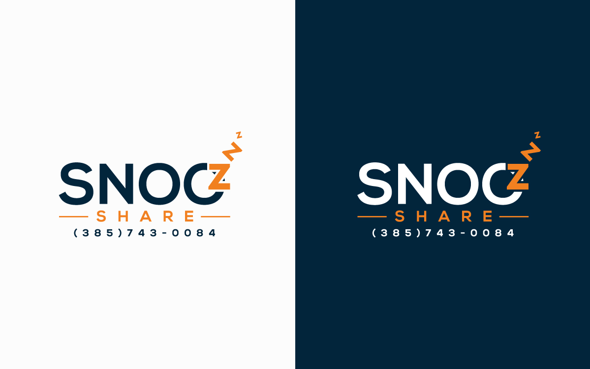 Logo Design by step forward 2 for SNOOzShare | Design #26051340
