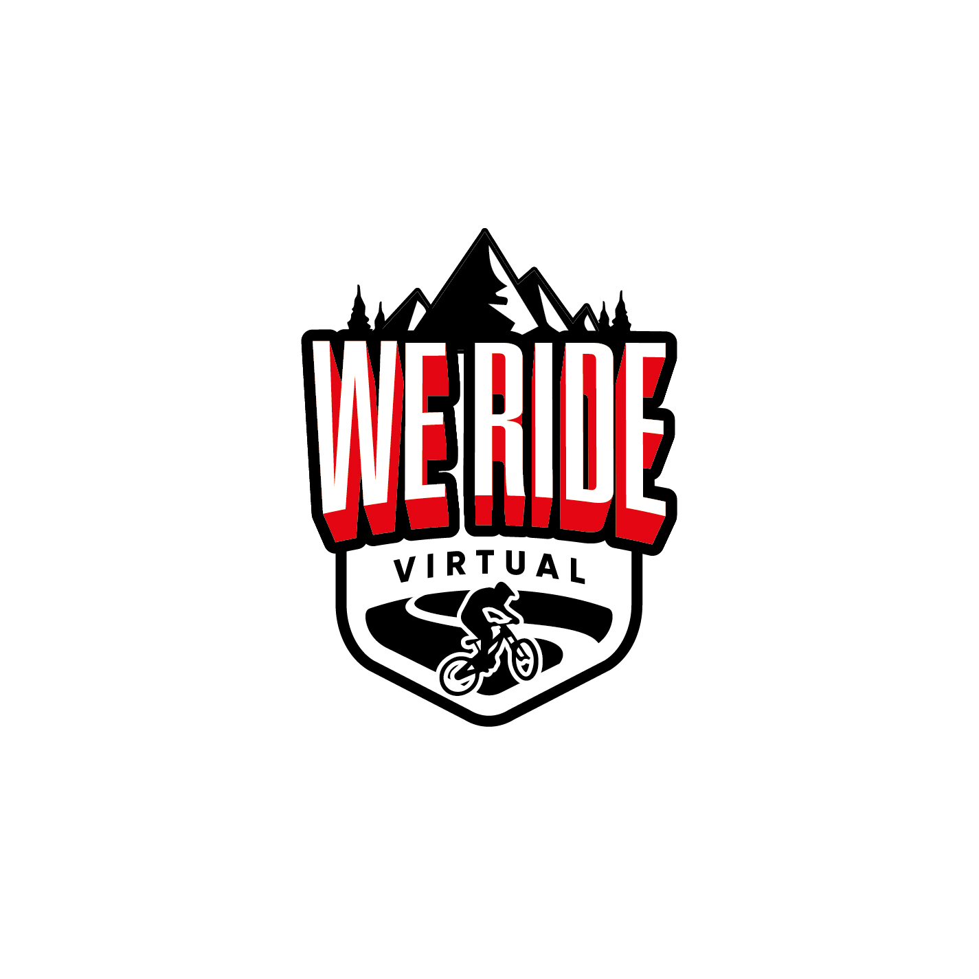 Logo-Design von Dejan Gmizovic für WE RIDE Virtual  | Design #26054308