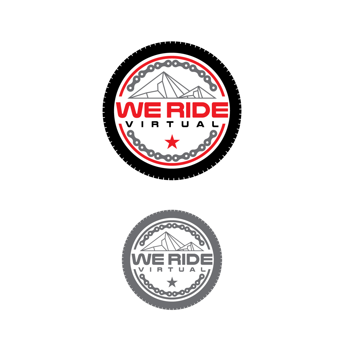 Diseño de Logo por Graphic Bricks para WE RIDE Virtual  | Diseño #26052994