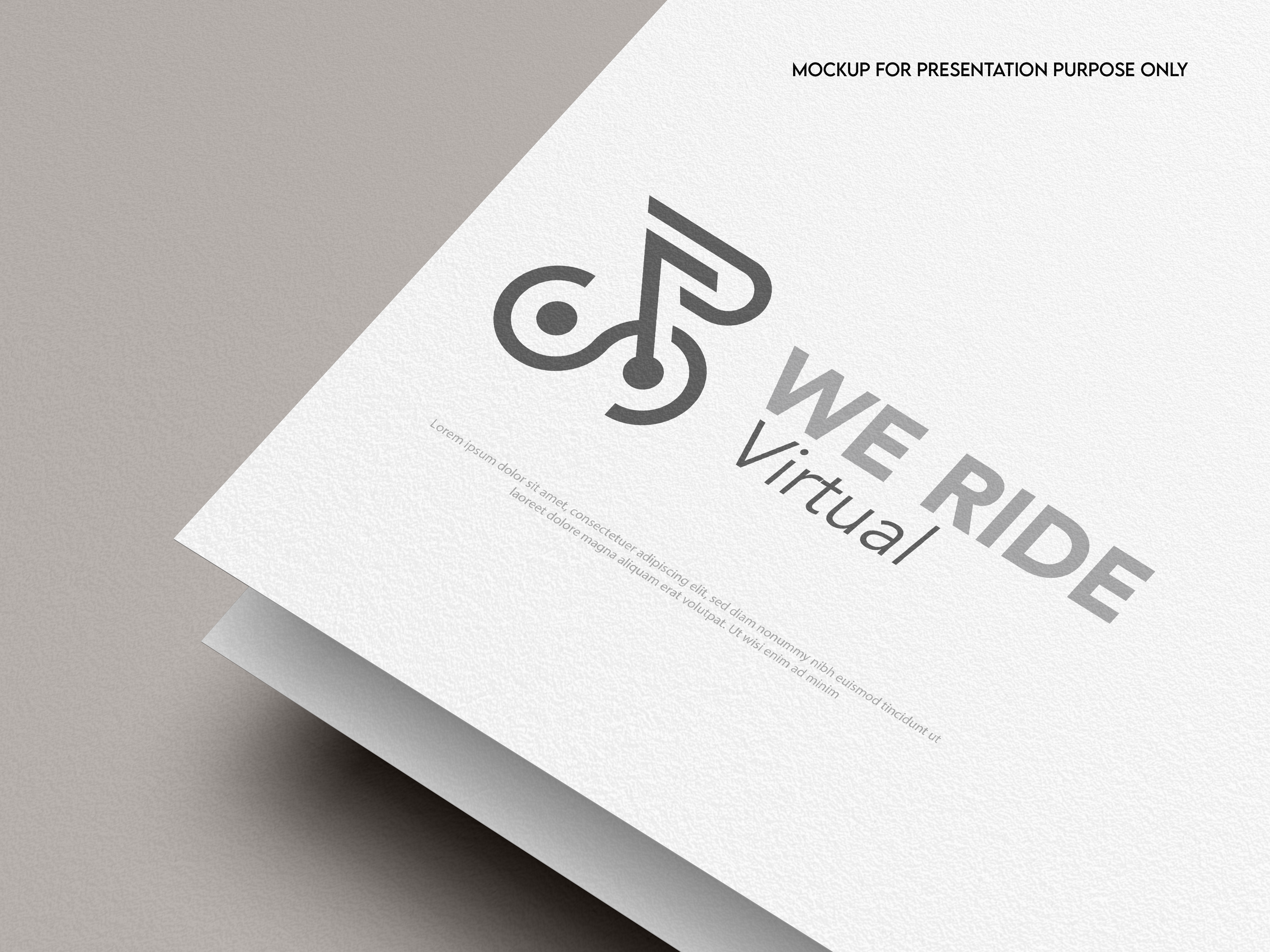 Diseño de Logo por Ng V Duc para WE RIDE Virtual  | Diseño #26052287