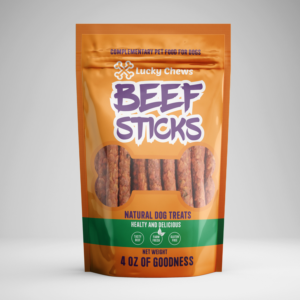 Lucky Chews natural dog treats | Design Graphique par Sergio Coelho
