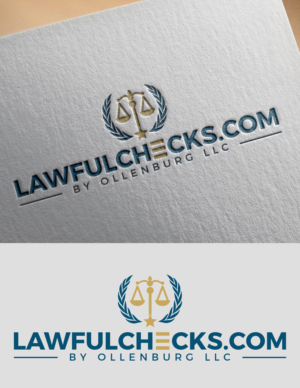 LawfulChecks.com by Ollenburg LLC | Logo-Design von SAI DESIGNS