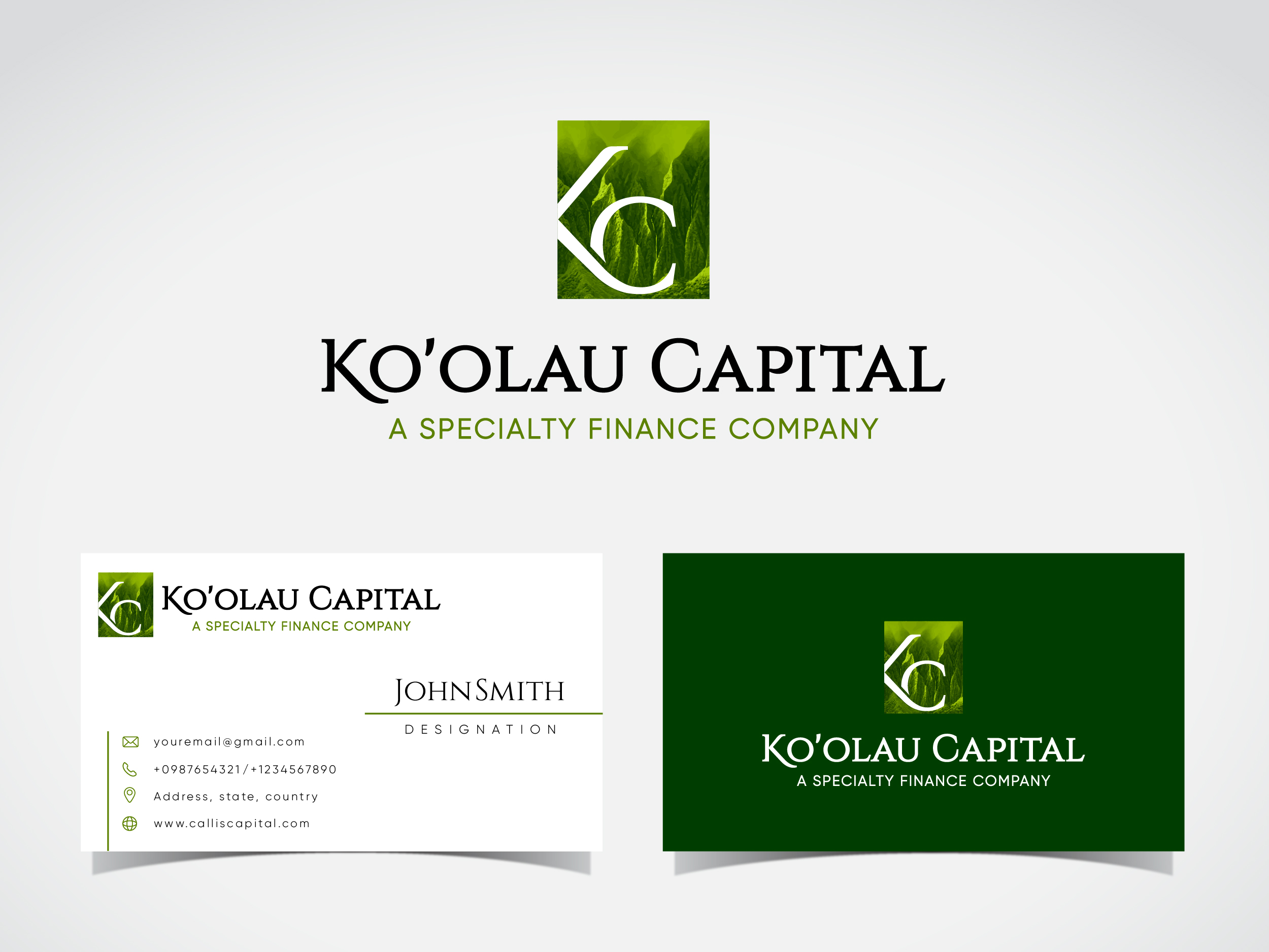 Logo Design by dharlan for Ko'olau Capital, Inc. | Design #26085210