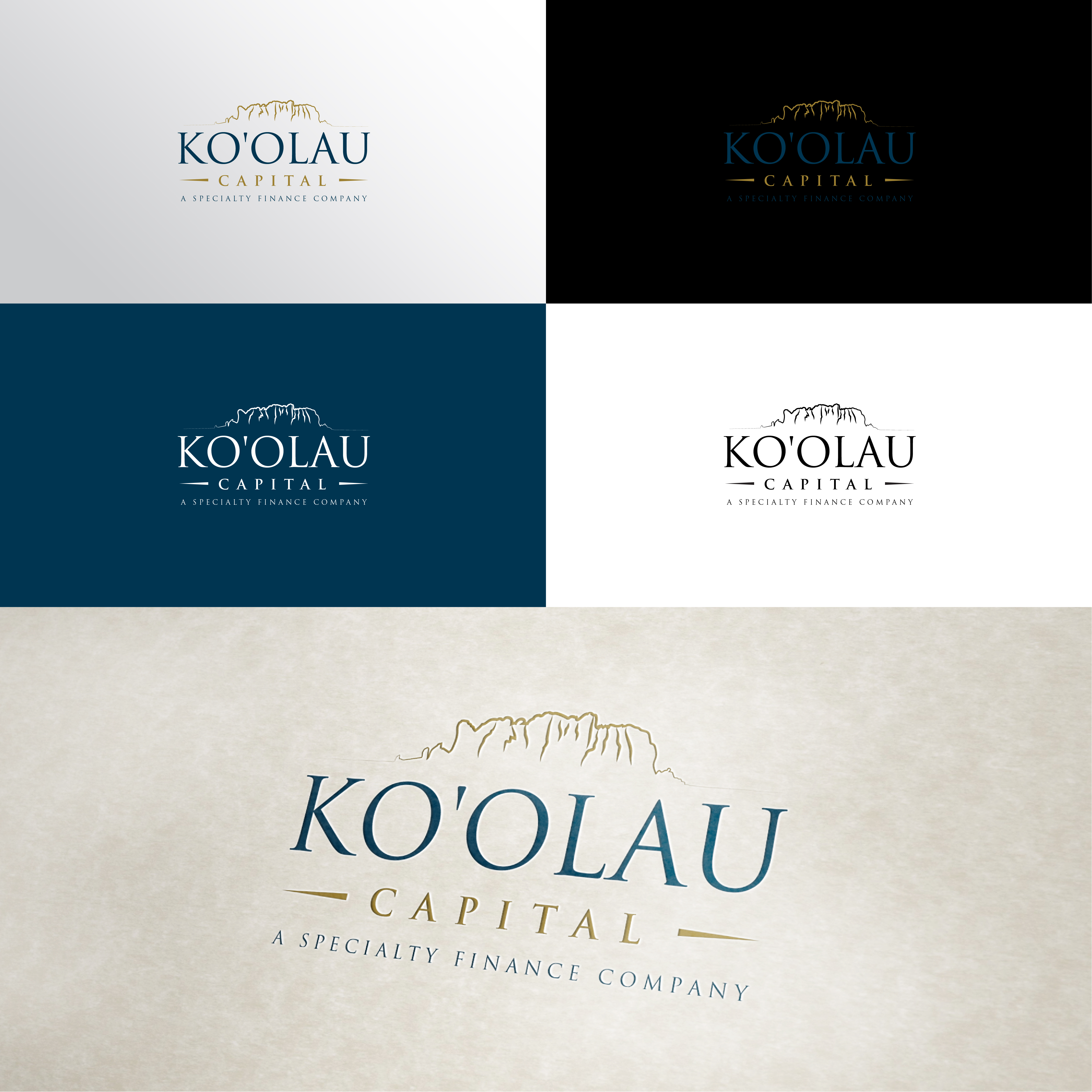 Logo Design by MMYOUSUF for Ko'olau Capital, Inc. | Design #26061786