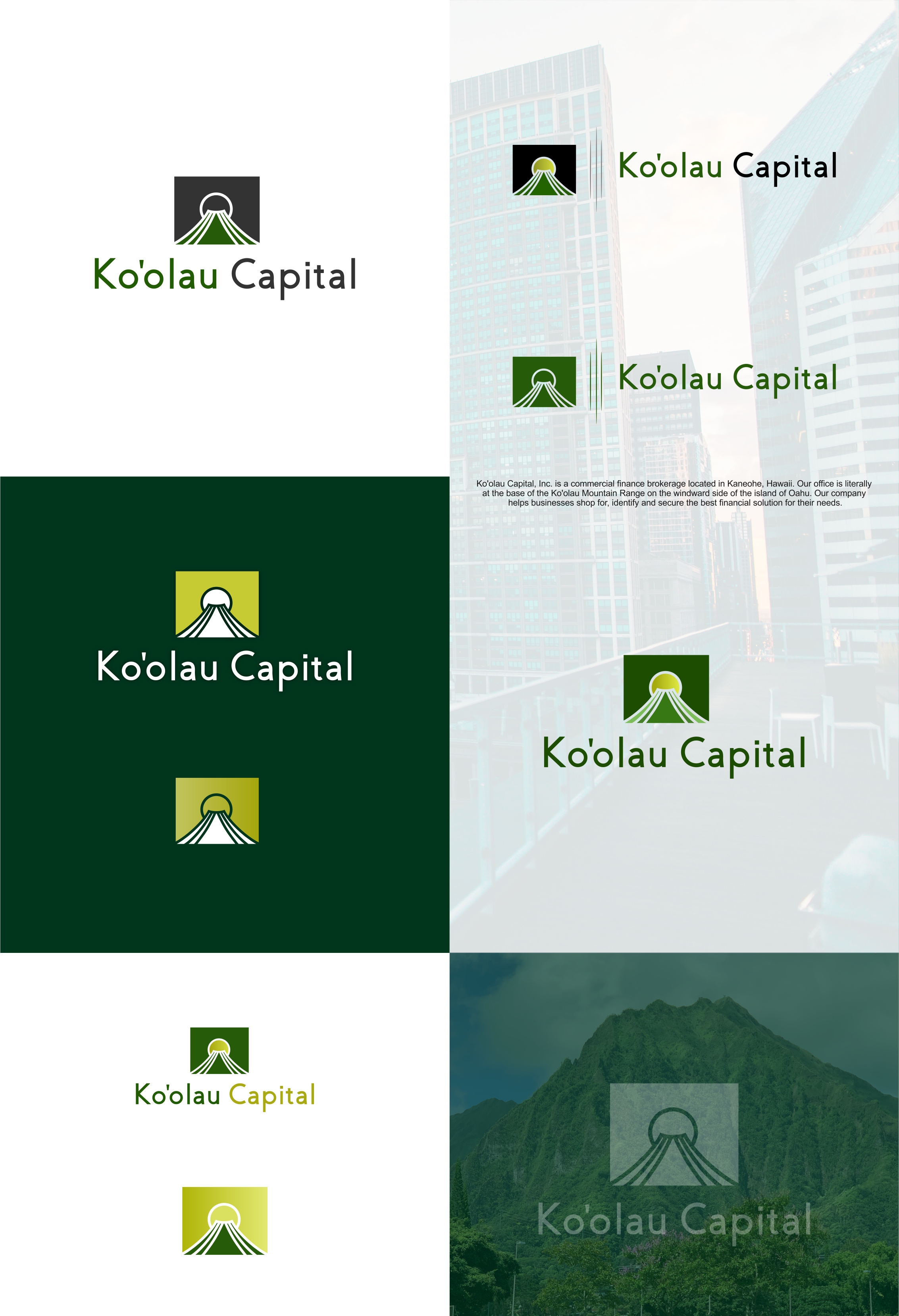 Logo Design by mike edan for Ko'olau Capital, Inc. | Design #26080156