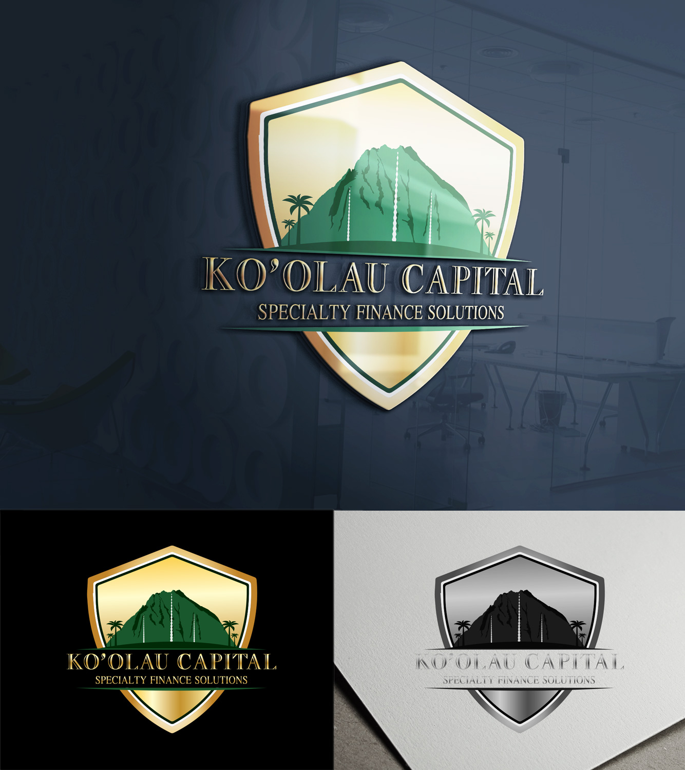 Logo Design by Wonderful design for Ko'olau Capital, Inc. | Design #26055713
