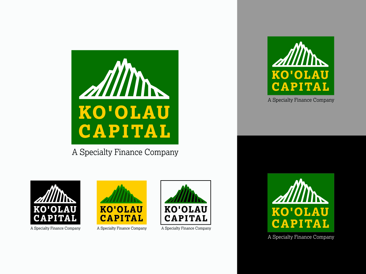 Logo Design by ATUL SOOD for Ko'olau Capital, Inc. | Design #26073242