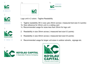 Logo Design by ATUL SOOD for Ko'olau Capital, Inc. | Design: #26088848