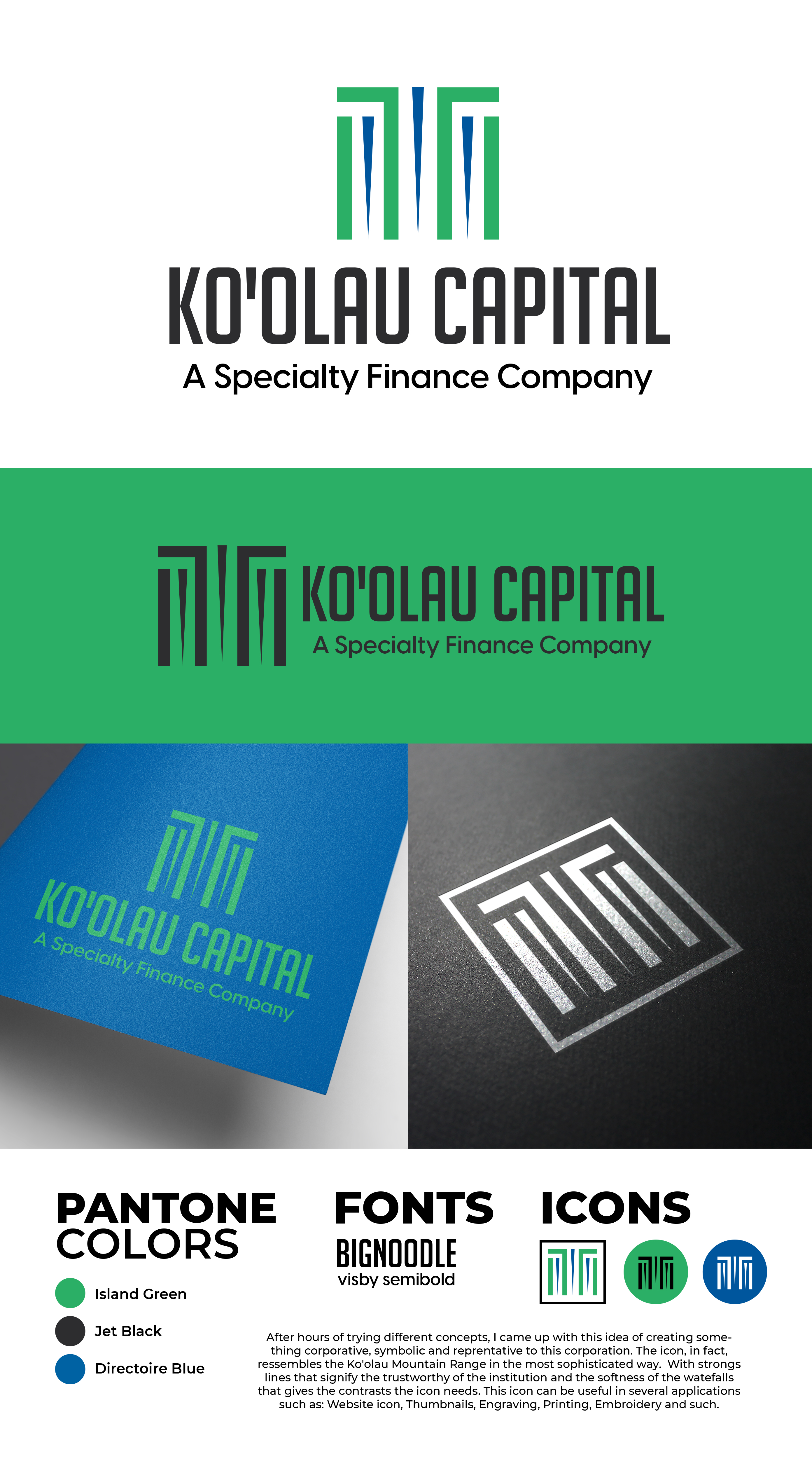 Logo Design by josedomingo for Ko'olau Capital, Inc. | Design #26082257