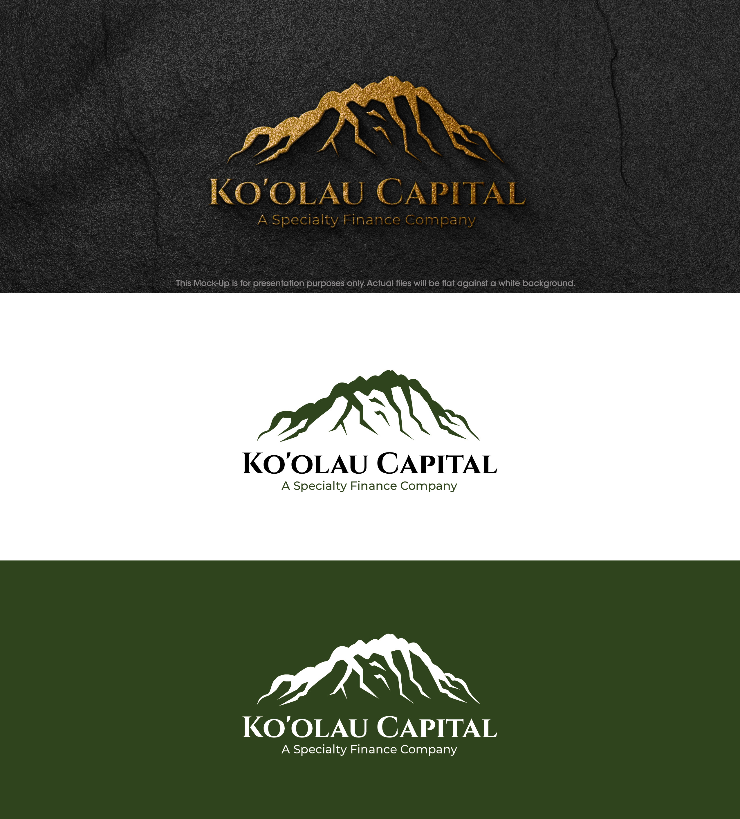 Logo Design by lnb... for Ko'olau Capital, Inc. | Design #26074483