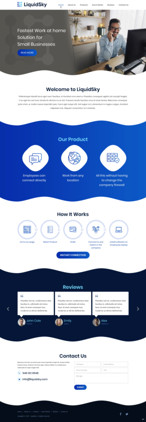Web Design par pb pour Step-X Software | Design : #26054631