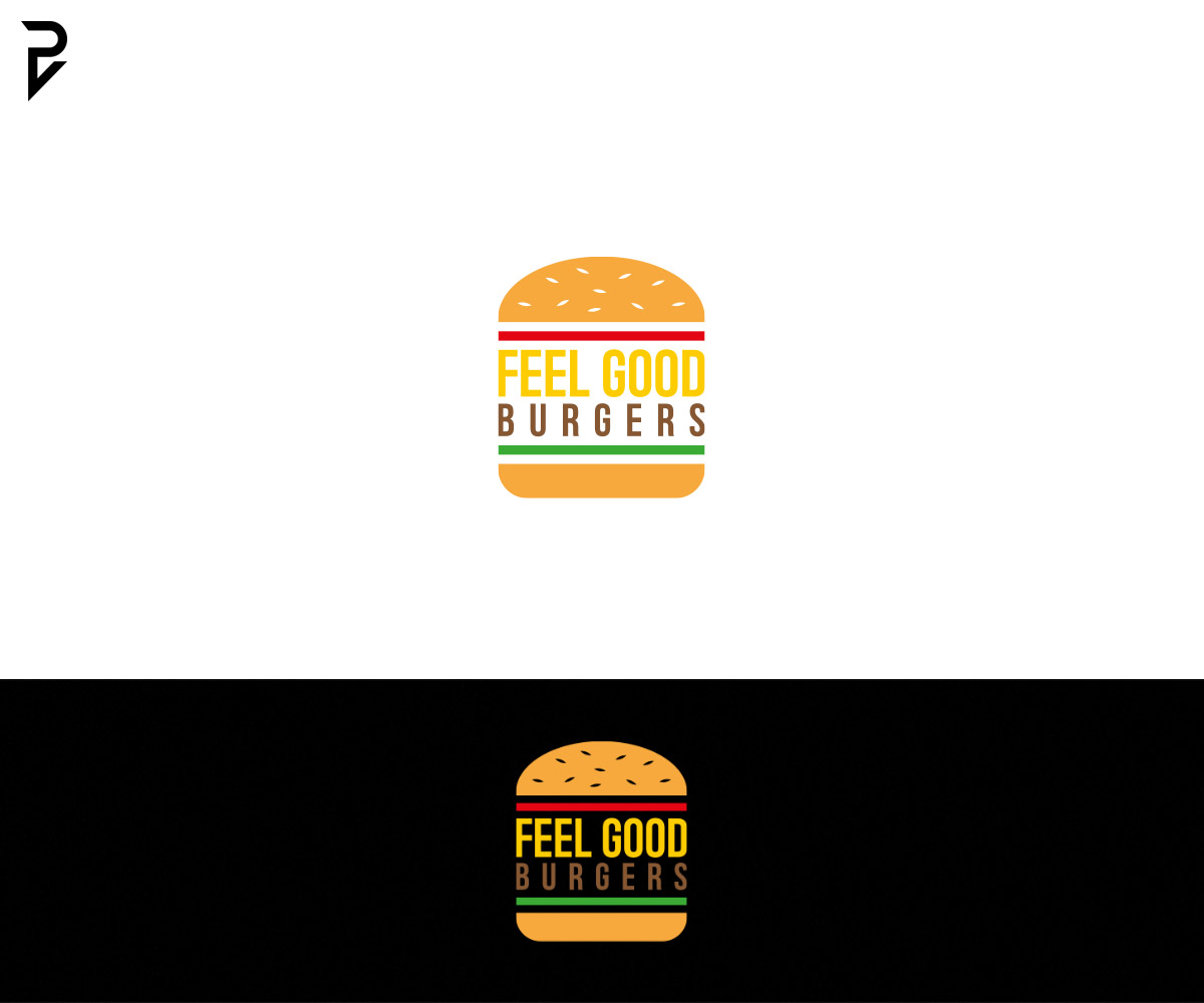 Logo Design by poisonvectors for Feel Good Corp PTY LTD trading as Feel Good Burgers | Design #26054954