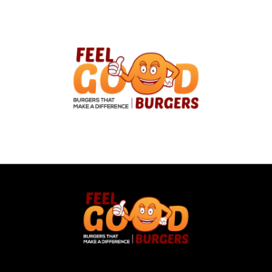 Logo Design by Deziners Zone for Feel Good Corp PTY LTD trading as Feel Good Burgers | Design: #26053081